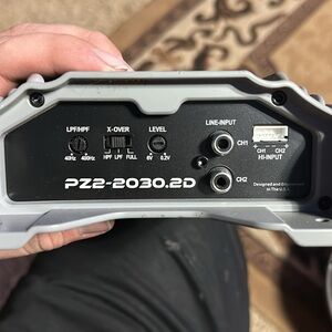 Crunch amplifier 2000 watt